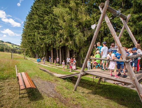 Flying Fox für die ganze Familie am Märchenweg