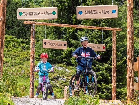 Bikepark auf der Reiteralm