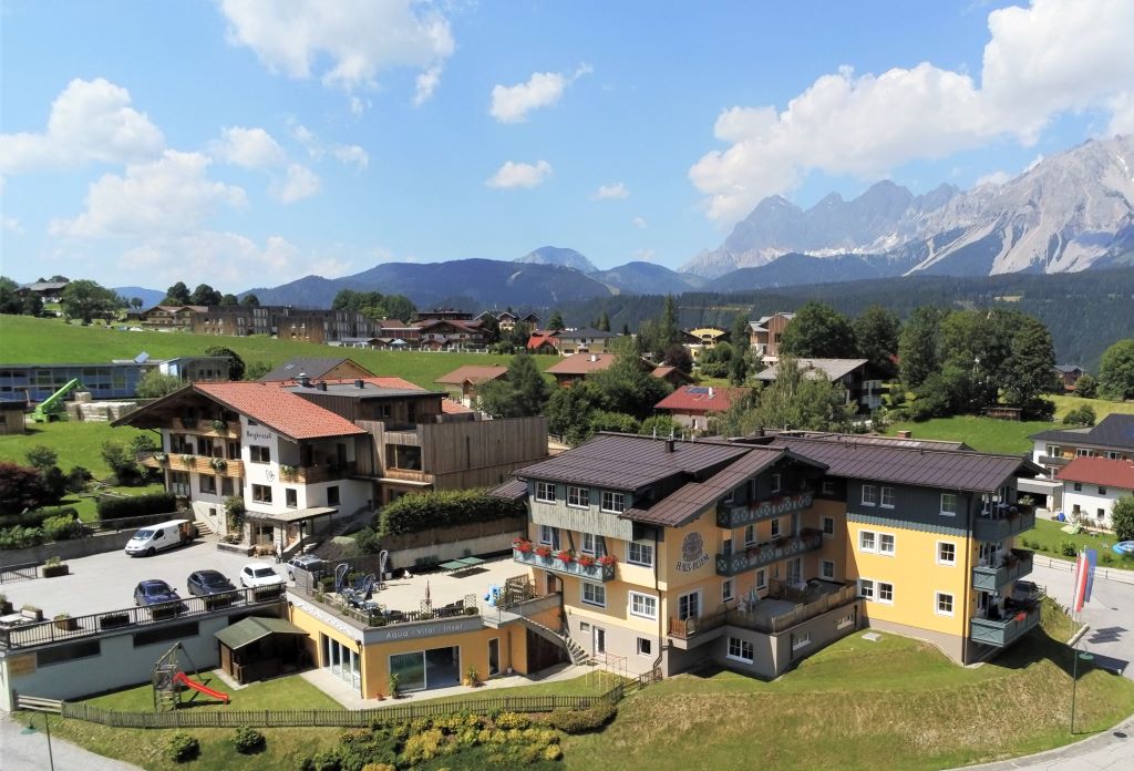 Rohrmoos mit dem Standort vom Apparthotel Bliem