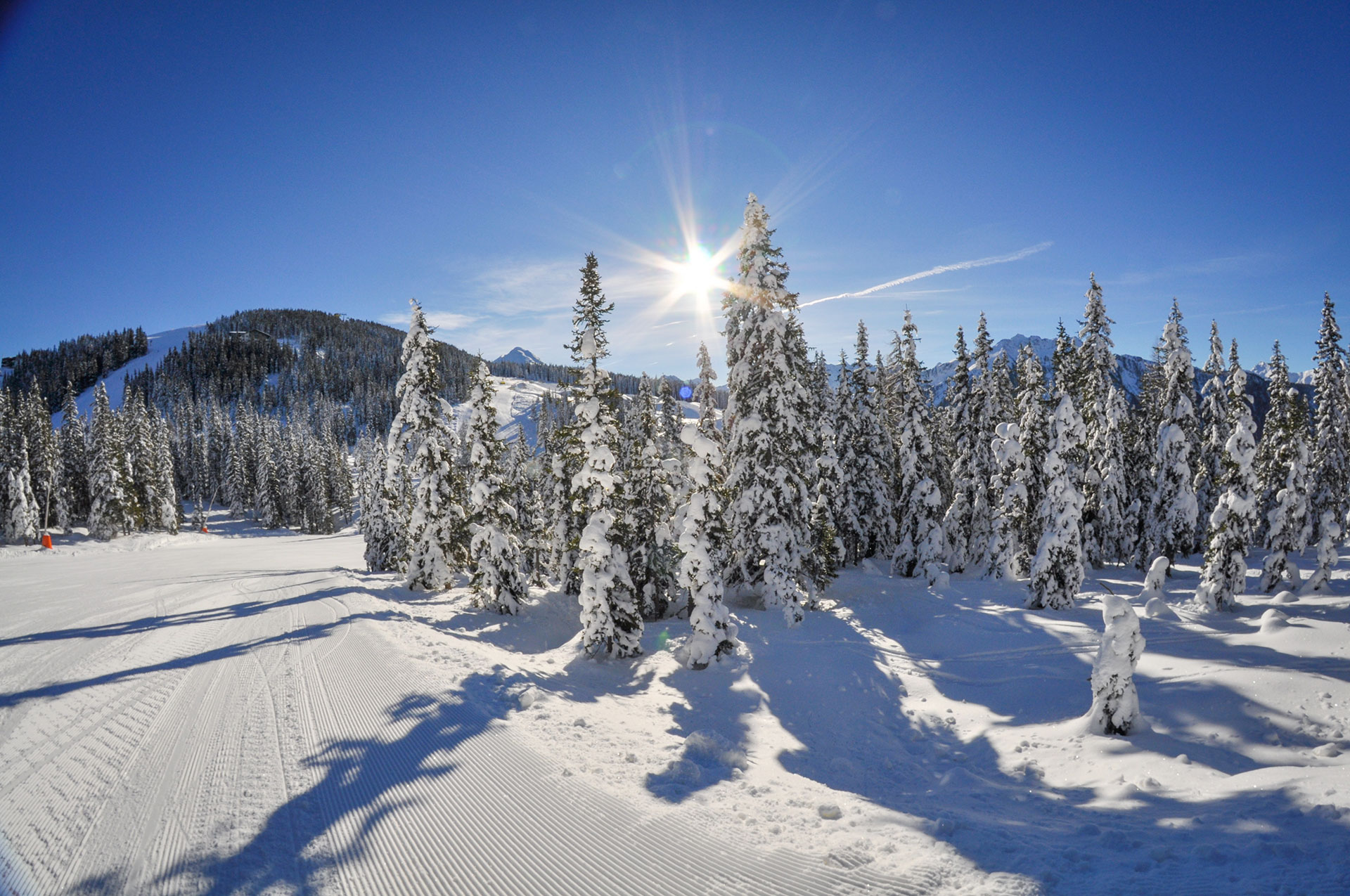 Traumhafte Winterlandschaft auf der Hochwurzen